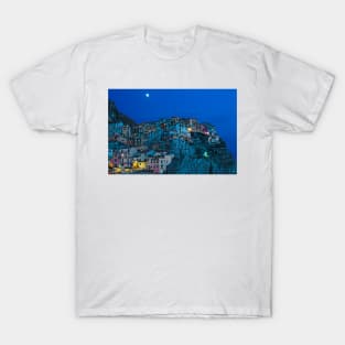 Manarola at Dusk, Cinque Terre T-Shirt